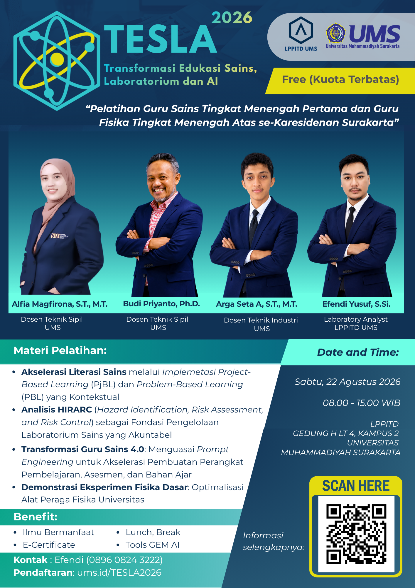 Flyer Resmi TESLA 2026